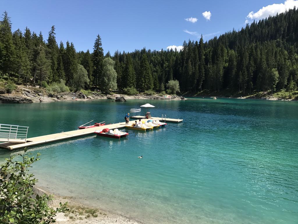 Ferienwohnung Laax Mit Traumblick, Grossem Balkon Und Terrasse Εξωτερικό φωτογραφία